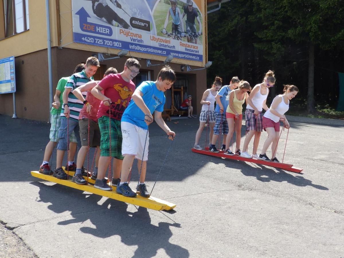 Sportcentrum Klinovec Лоучна-под-Клиновцем Экстерьер фото